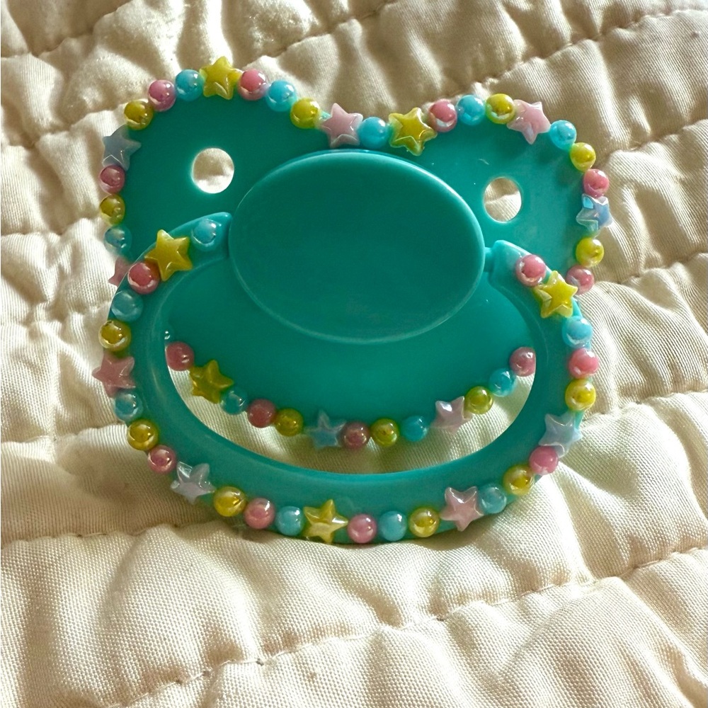 Colorful Star-Studded Pacifier